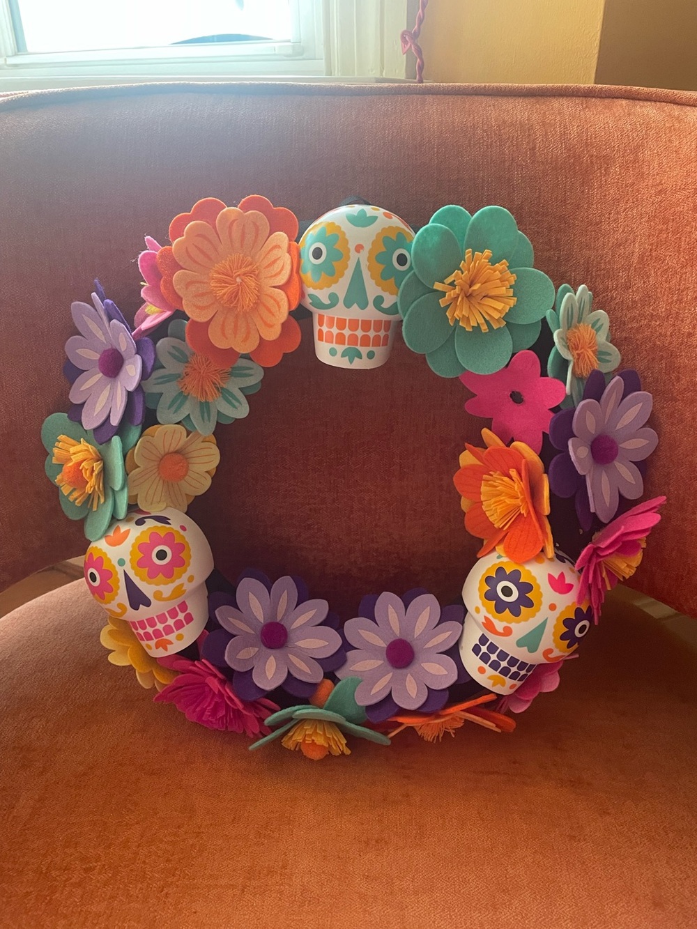 Day of the Dead Hyde & Eek Wreath